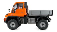 22682 Mercedes-Benz Unimog met mogelijkheid voor extra uitrusting 4WD 1op10 ARTR oranje 2